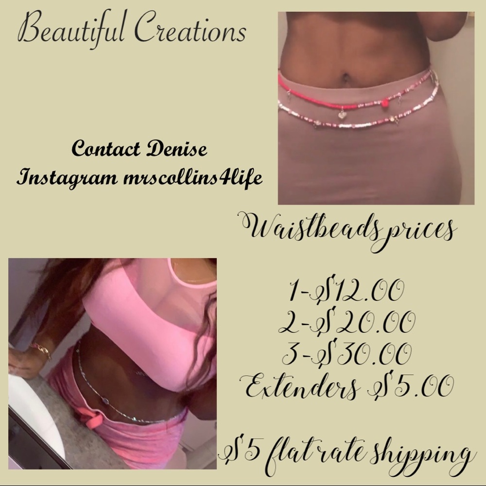 Sexy waist beads